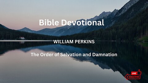 The Order of Salvation and Damnation