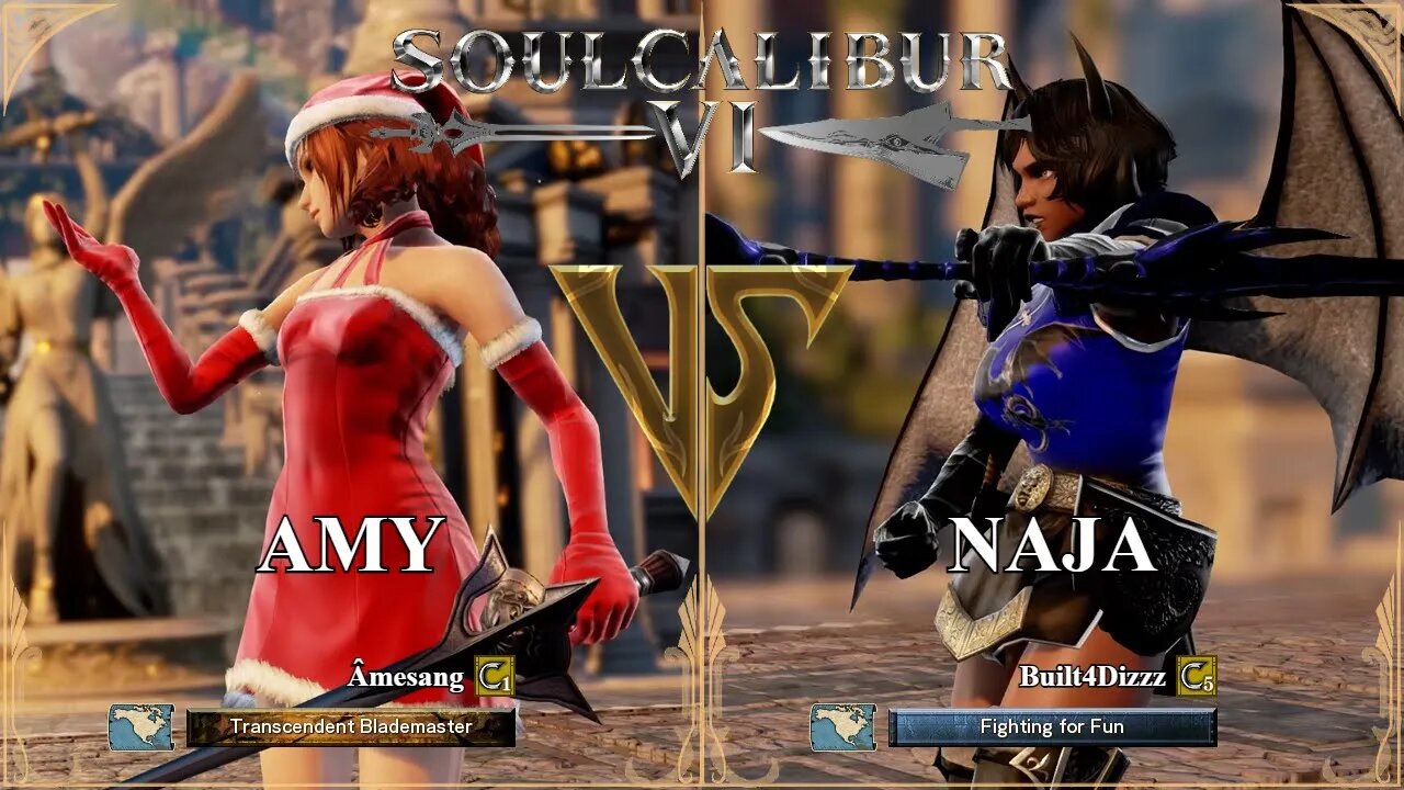 SoulCalibur VI — Amesang (Amy) VS Built4Dizzz (Naja) | Xbox Series X Ranked