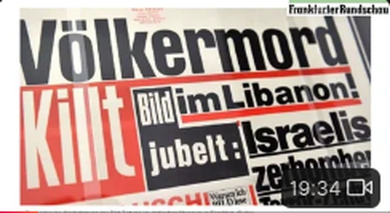 Sprachrohr #Israels #BILD #WELT #Axel_Springer - #Zionismus