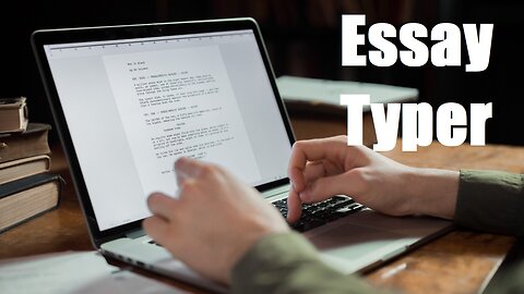 Essay Typer / 1 Minute Tech Tips