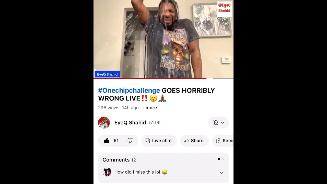 #onechipchallenge REAL REACTION ‼️