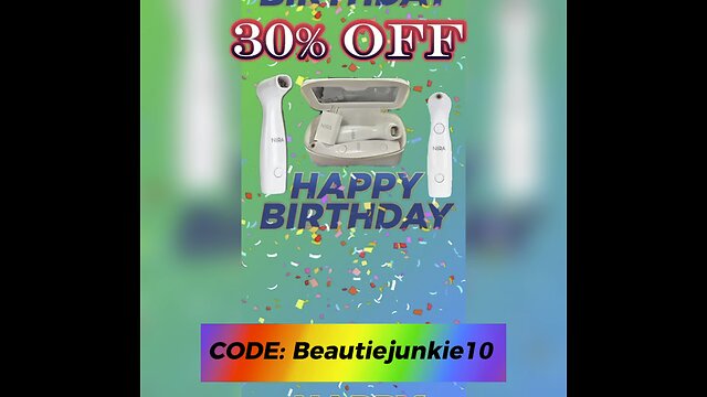 NIRA BIRTHDAY SALE 🎉 Code: 👉🏼Beautiejunkie10👈🏼 Saves 30% Off!