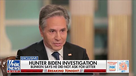 Secretary Of State Antony Blinken Can’t Answer If The Hunter Biden Laptop Is Russian Disinformation