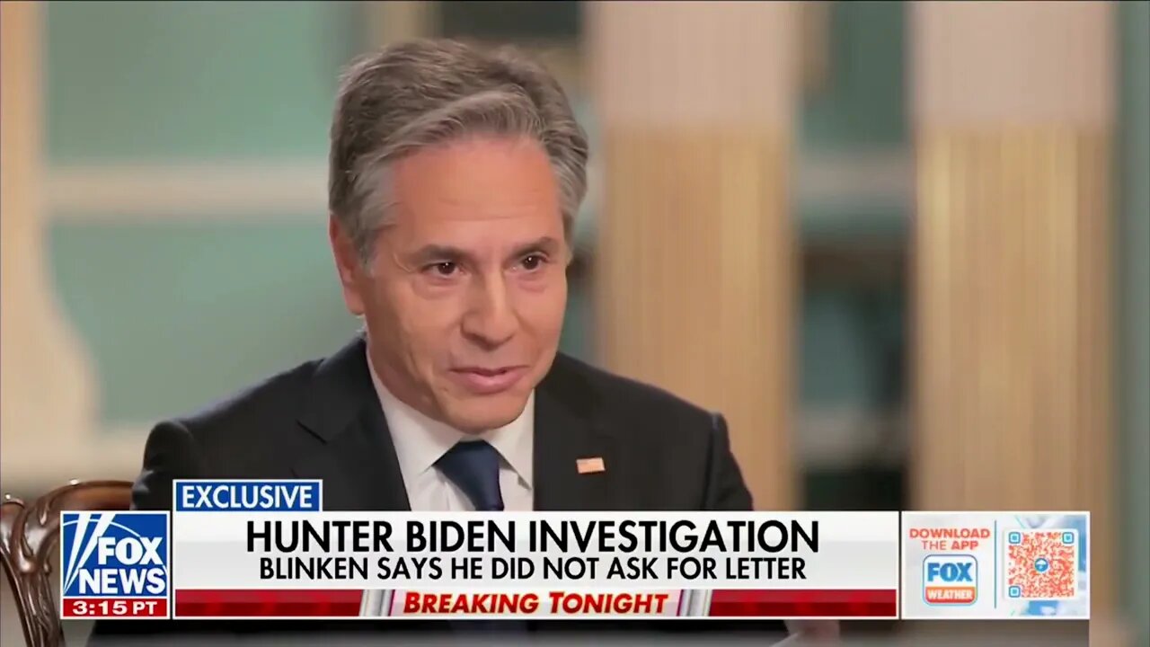 Secretary Of State Antony Blinken Can’t Answer If The Hunter Biden Laptop Is Russian Disinformation