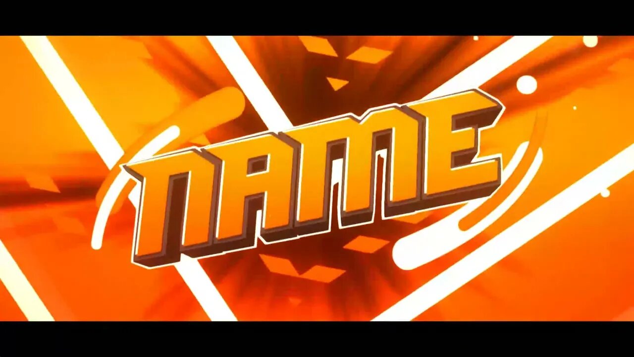 Free Panzoid Intro Template 'Epic orange 2d Intro!' | Easy/Free Download Credits: OrangeWolf