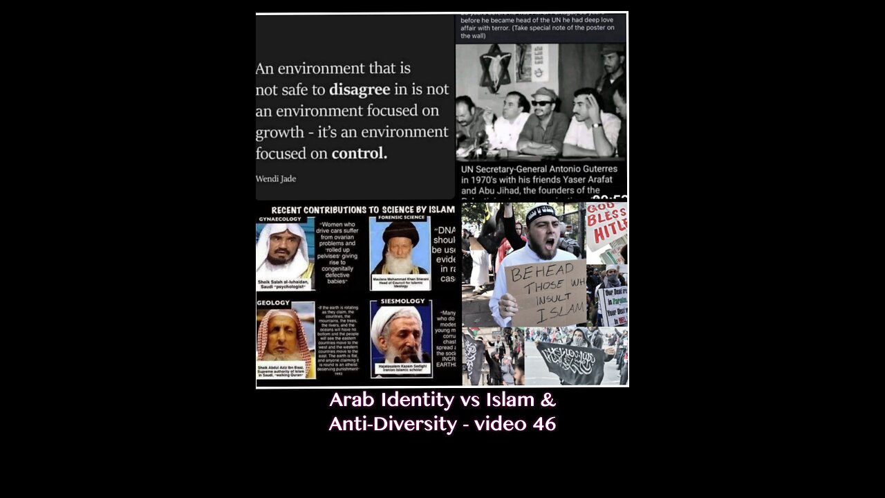 Arab Identity vs Islam & the war on diversity - video 46