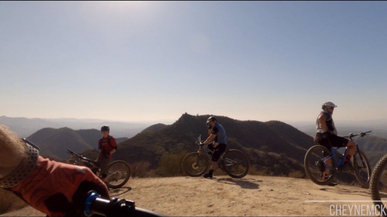 Mountain Biking The Luge