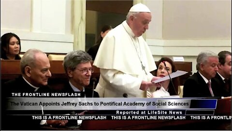 WHAT A JOKE! Vatican appoints Jeffrey Sachs as Ordinary Member of Pontifical Academy!