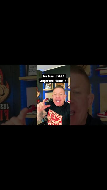 PROOF Jon Jones is serving USADA suspension sent to me??? #short #shorts