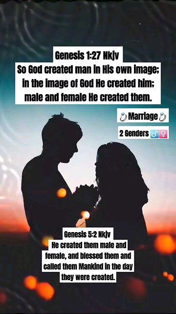 2 Genders - Male & Female ♂️♀️