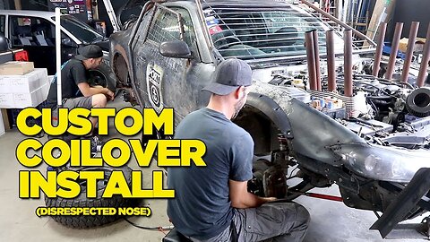 Custom Coilover Install (Disrespected Nose) EMOTIONAL DRAMA