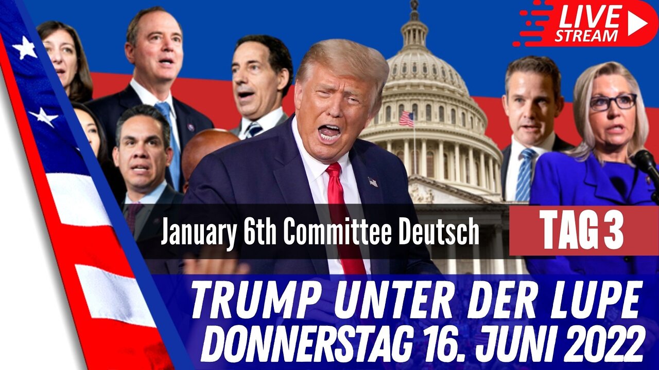 Washington hält Trump Inquisition - 6. Januar Untersuchungskommission Tag 3