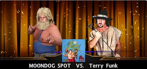 WWF Wrestling Classic Terry Funk w Jimmy Hart vs Moondog Spot Part 6