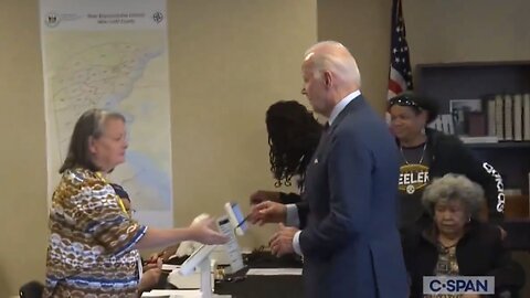 IRONY: Watch Joe Biden Provide Voter ID And A Signature So He Could Vote