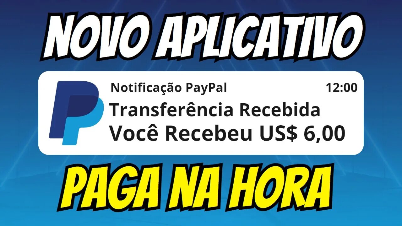 [SAQUE $6,00 TODO DIA] APP de JOGOS que GANHA DINHEIRO DE VERDADE e Já Pode Sacar NA HORA via PayPal