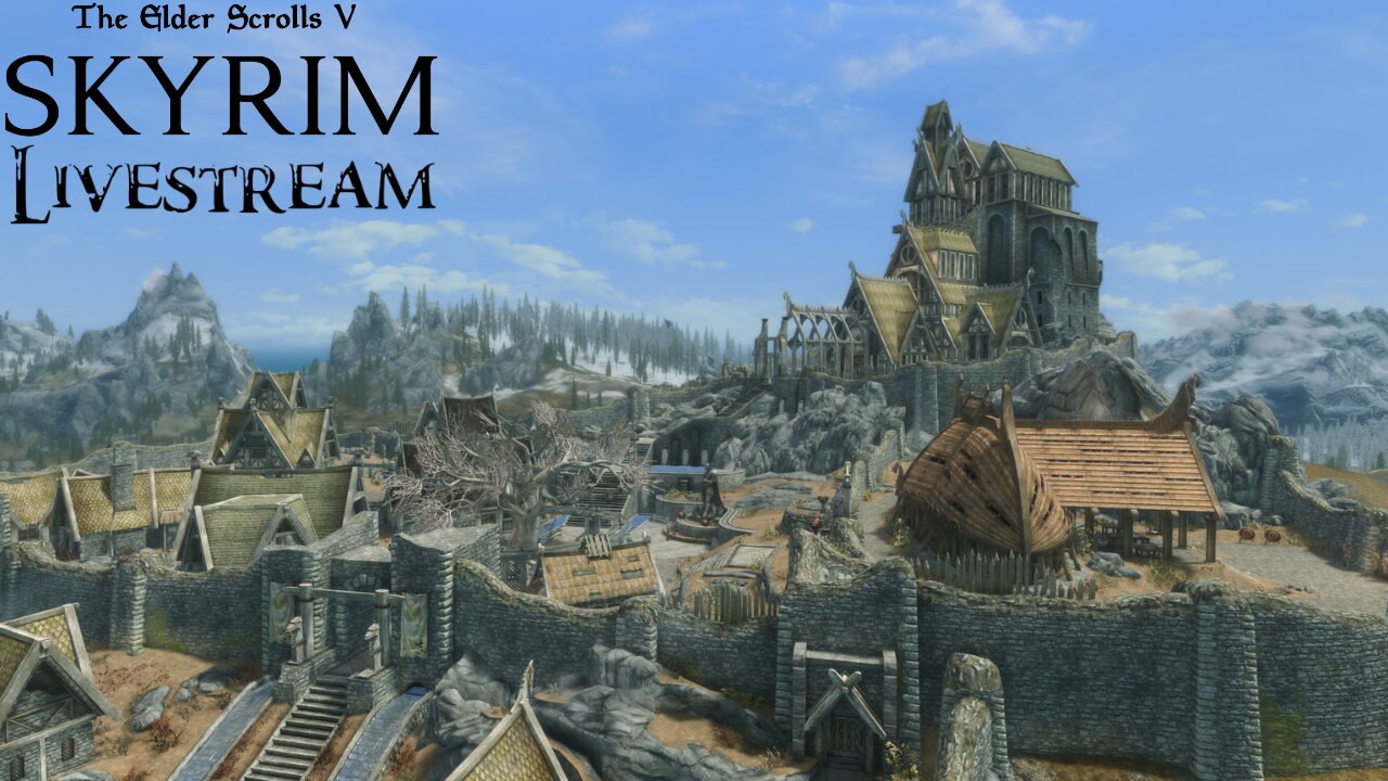 Skyrim AE stream 2 more civil war!!!