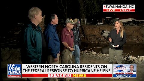 North Carolina resident's message to Kamala: "Where are you??? WHERE ARE YOU?"