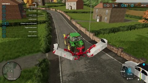 Attingham Sillage and Bailing Part4- FARMING SIMULATOR 22 - Timelapse