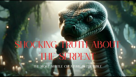 Shocking Truth About the Serpent The Most Subtle Creature in the Bible Revealed!