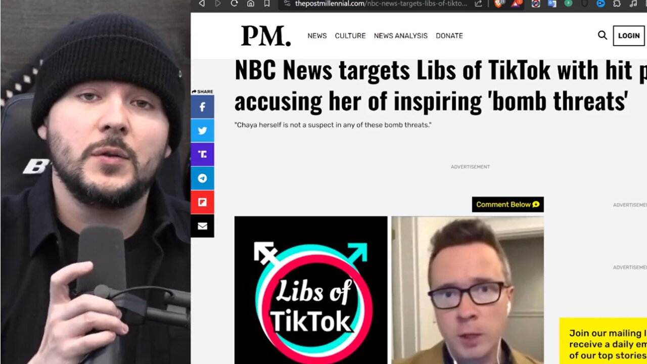 NBC News Wants Libs Of TikTok IN JAIL For Exposing Far Left Child Abuse