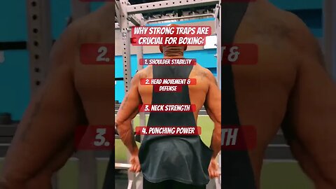 Trapezius, traps exercises for boxing