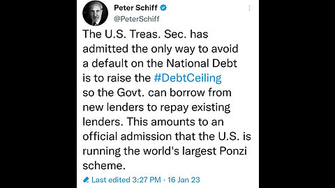 Take the L - hypocrite democrat lying again on debt limit negotiations but always blames republican