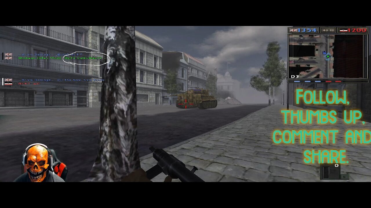 A bad common practice to bail your tank In the middle of combat to fix.