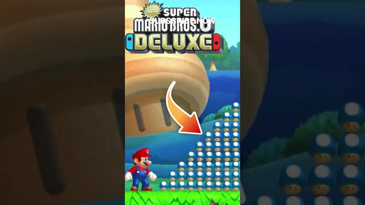 Can Mario Collect 999 Mini Mushrooms in New Super Mario Bros. U?