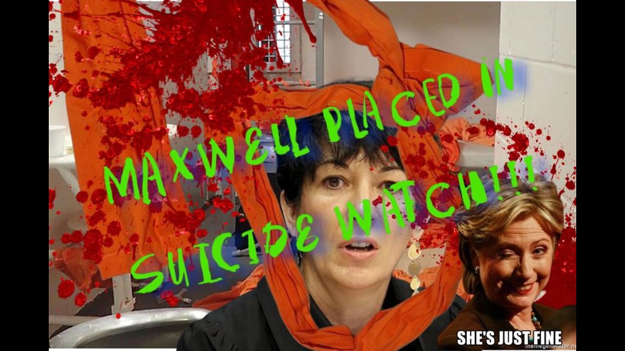 GHISLAINE MAXWELL PLACED IN SUICIDE WATCH!! SHE CLAIMS SHES NOT SUICIDAL - The Liberty Bowl ep 28