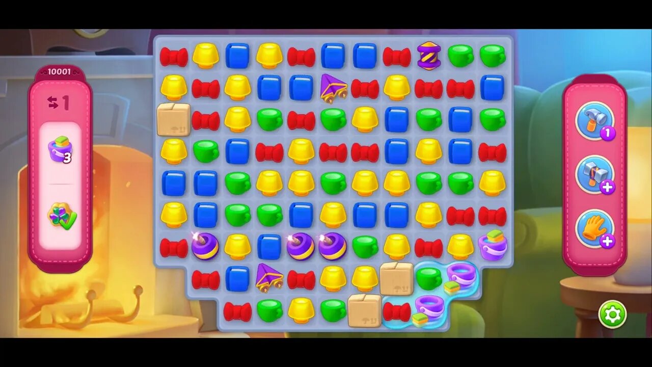 Playrix Homescapes Gameplay Walkthrough Level 10001