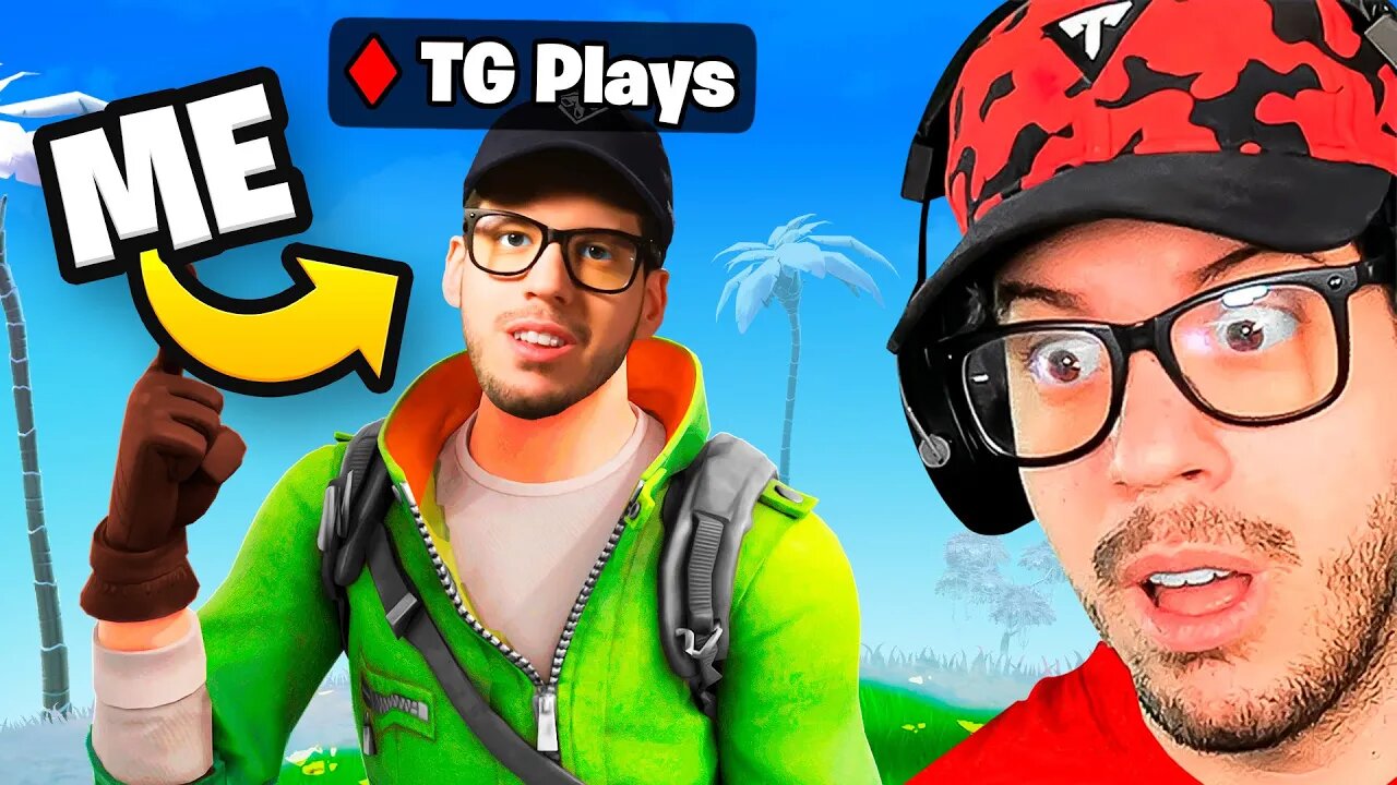 I Pretended To Be TG Plays In Fortnite!