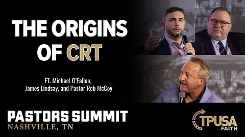 Michael O’Fallon, James Lindsay, and Pastor Rob McCoy at The Pastor's Summit in Nashville, TN