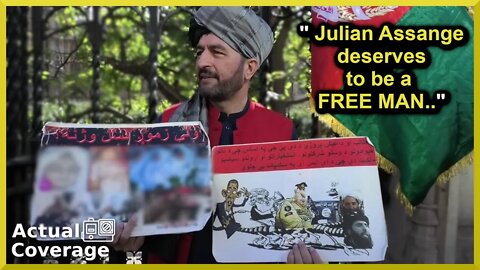 Afghan man defends Julian Assange | UK PARLIAMENT | 8th October 2022