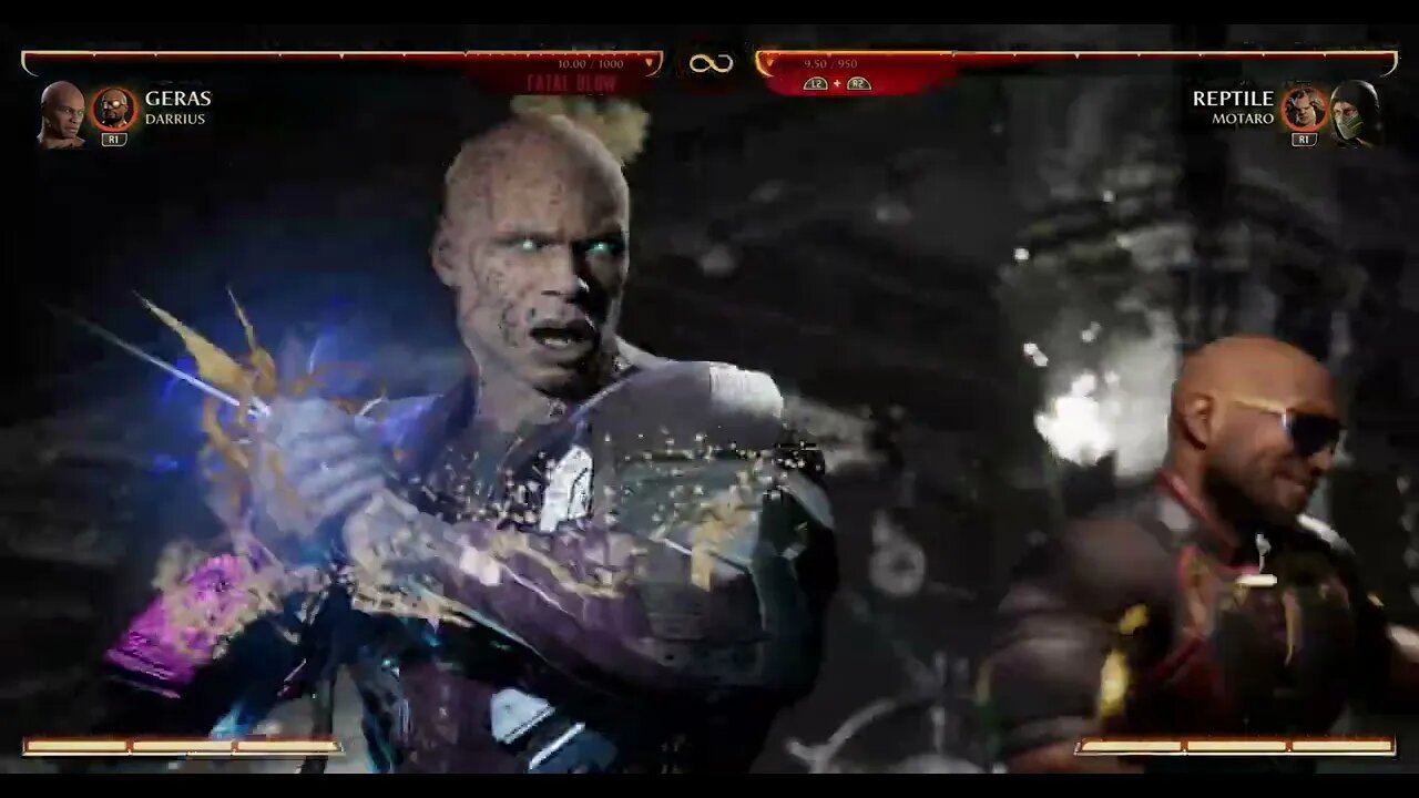 Mortal Kombat 1 2023 Geras & Darrius Kameo Fatal Blow
