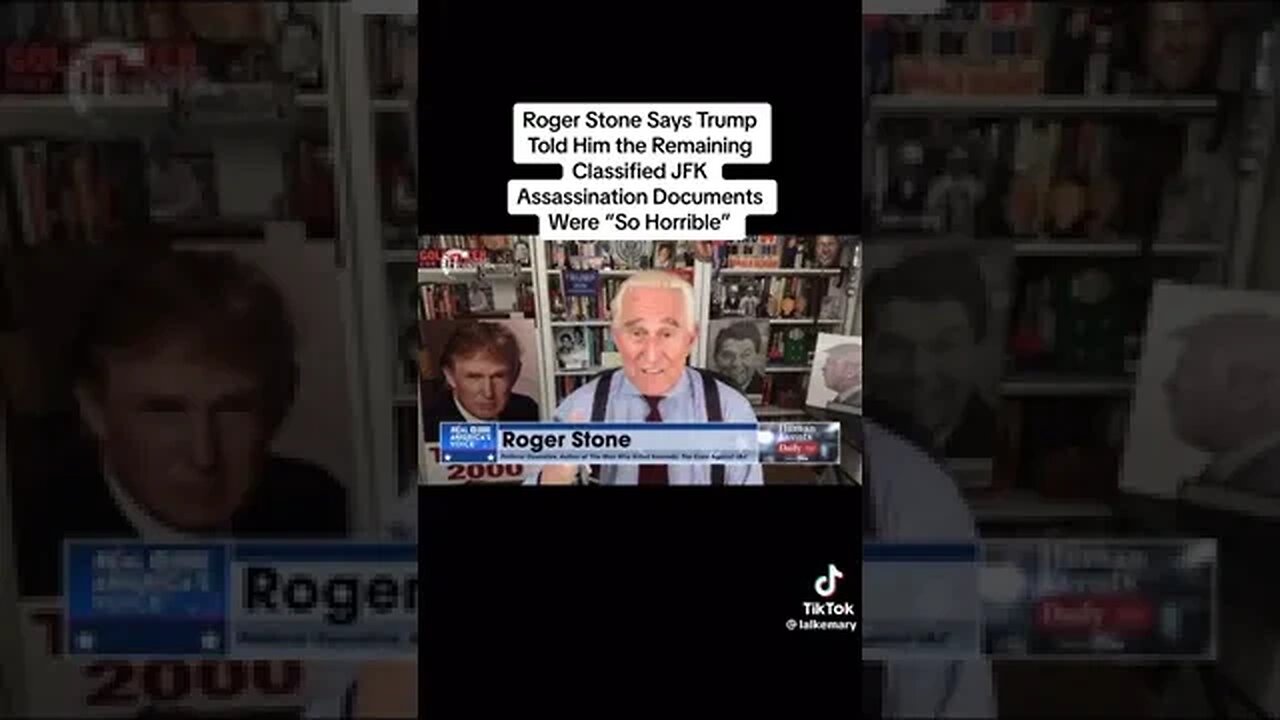 Roger Stone on JFK Assassination Documents
