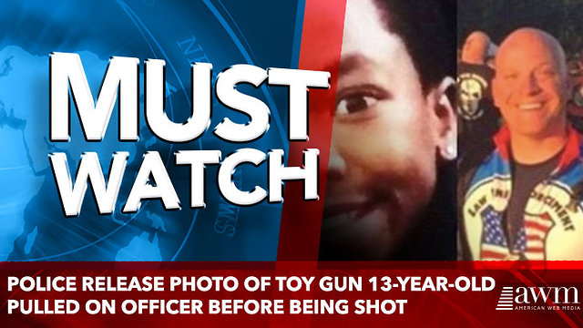 Police Release Photo Of Toy Gun 13-Year-Old Pulled On Officer Before Being Shot