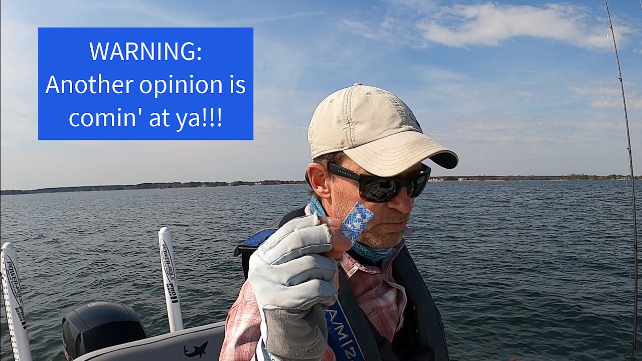 The Striper Blues Journal - Video Log 60 - 03-09-21 - Warning Labels - Captain T Just LOVES Them!!