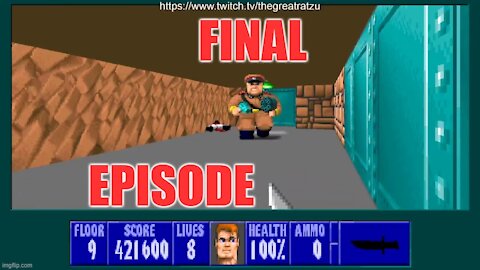 Chatzu Plays Wolfenstein 3D Episode 6 Part 2 - Necessary Secrets