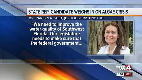 State Rep Dr. Parisima Taeb on the algae crisis in Florida