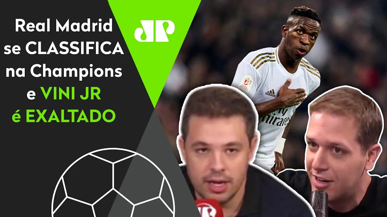 "Ele não dá sossego!" VINICIUS JR é EXALTADO depois de classificação do REAL MADRID