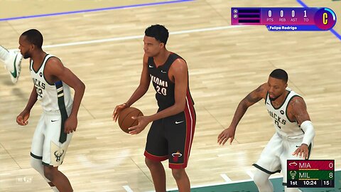 #10 - BUCKS BLOWOUT | NBA 2K24 MY CAREER-FELIPE RODRIGO (PS4)