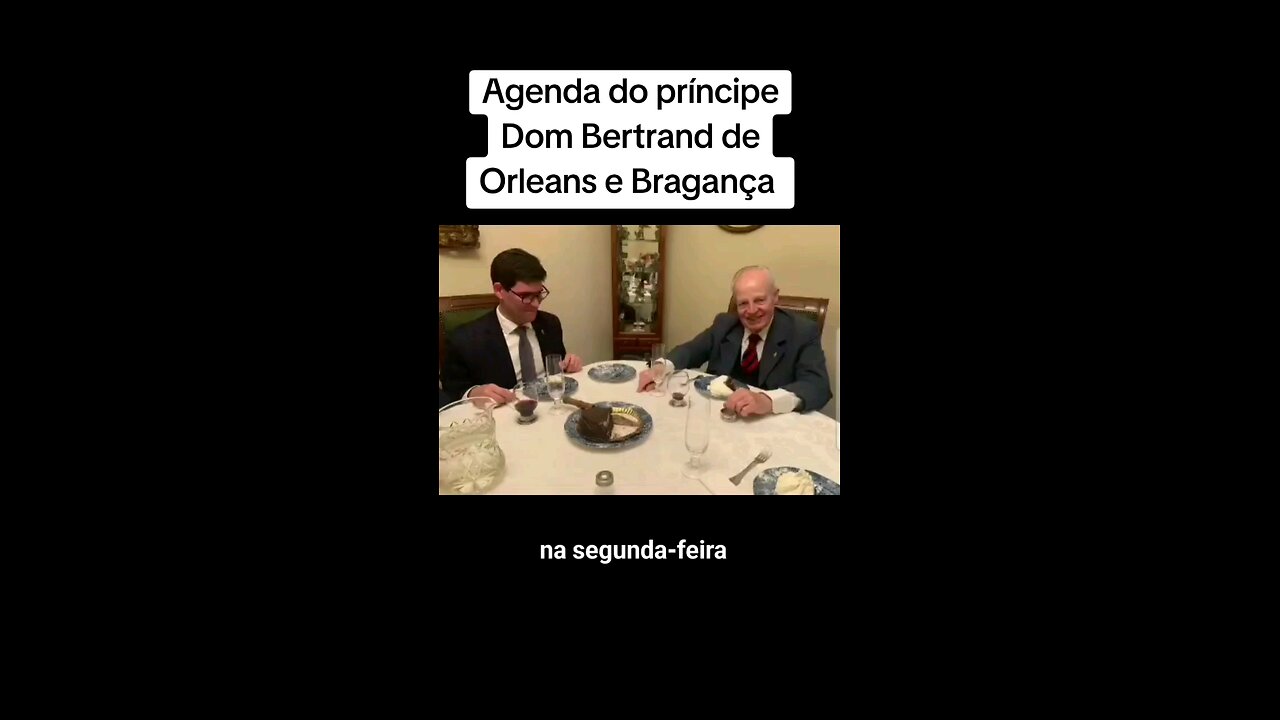 Agenda do príncipe Dom Bertrand - Monarquia no Brasil