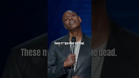 Trans People Want Dave Chapelle Dead?