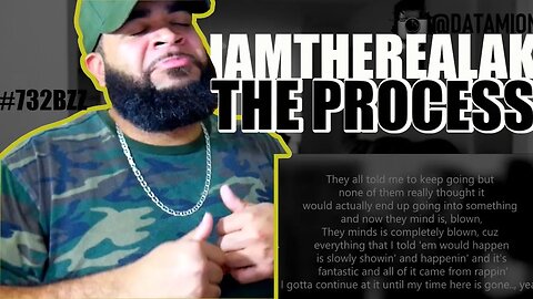 {{ REACTION }} IAmTheRealAK -THE PROCESS (Official Lyrics)