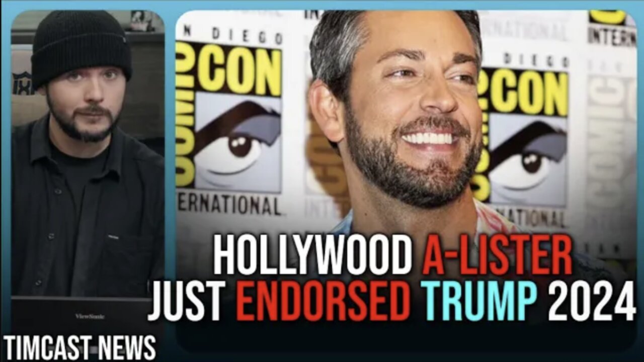 Hollywood Celebrity Just ENDORSED TRUMP, Media Says CAREER ENDER For Zachary Levi