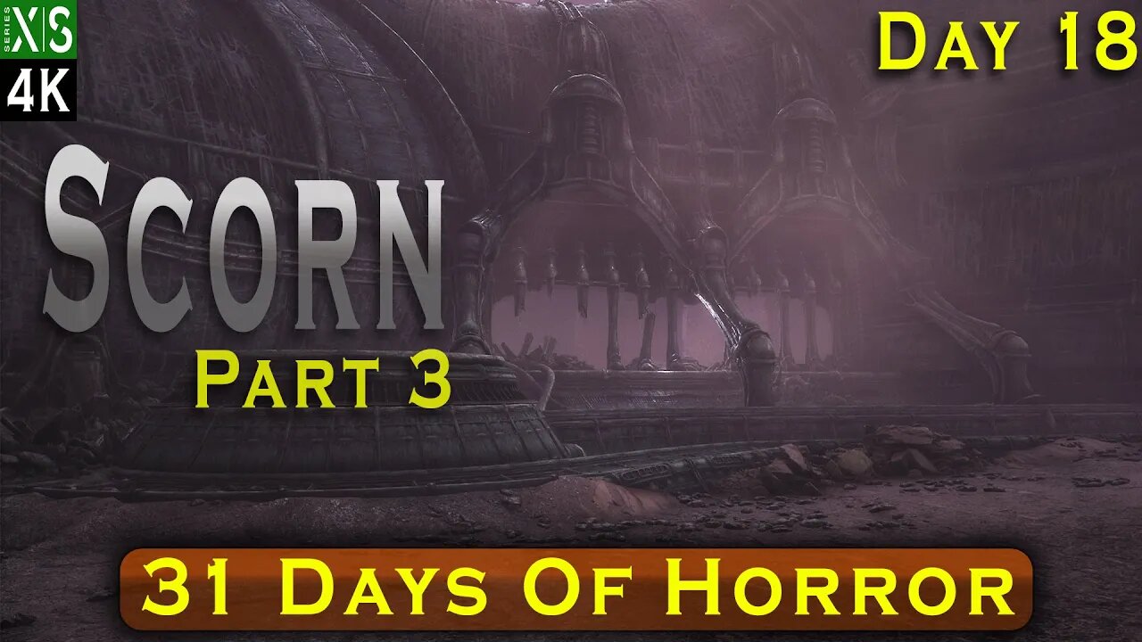 Scorn Playthrough Part 3 - Finally Found A Gun But How Do You Load It!