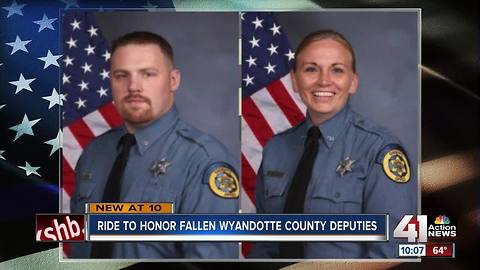 Group hosts memorial ride for WyCo deputies