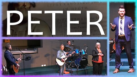 Peter ~ Way Maker, Forgiven, O Come To The Alter ~ LIVE