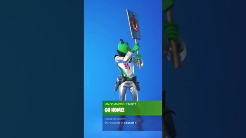 Fortnite Go Home Emote