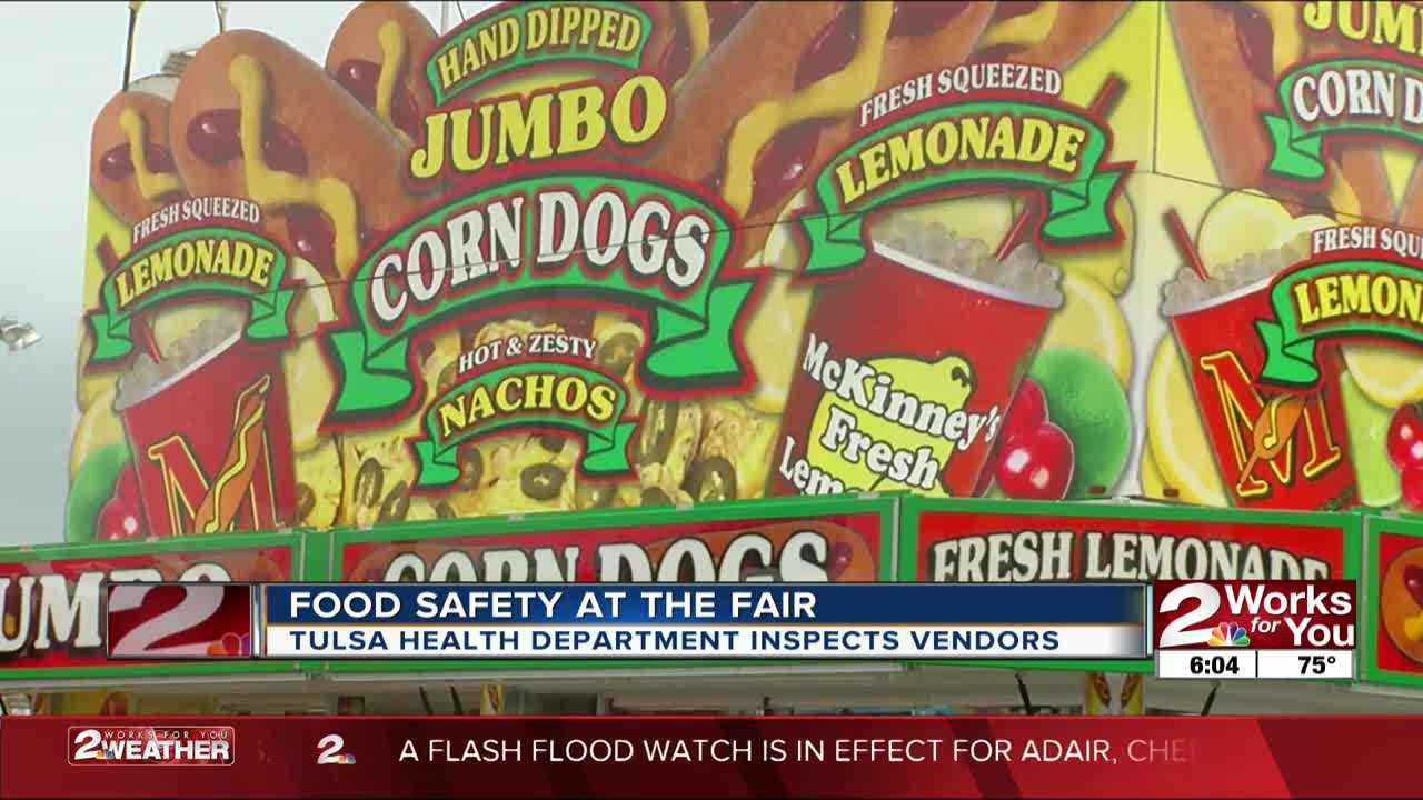 Food safety at the fair